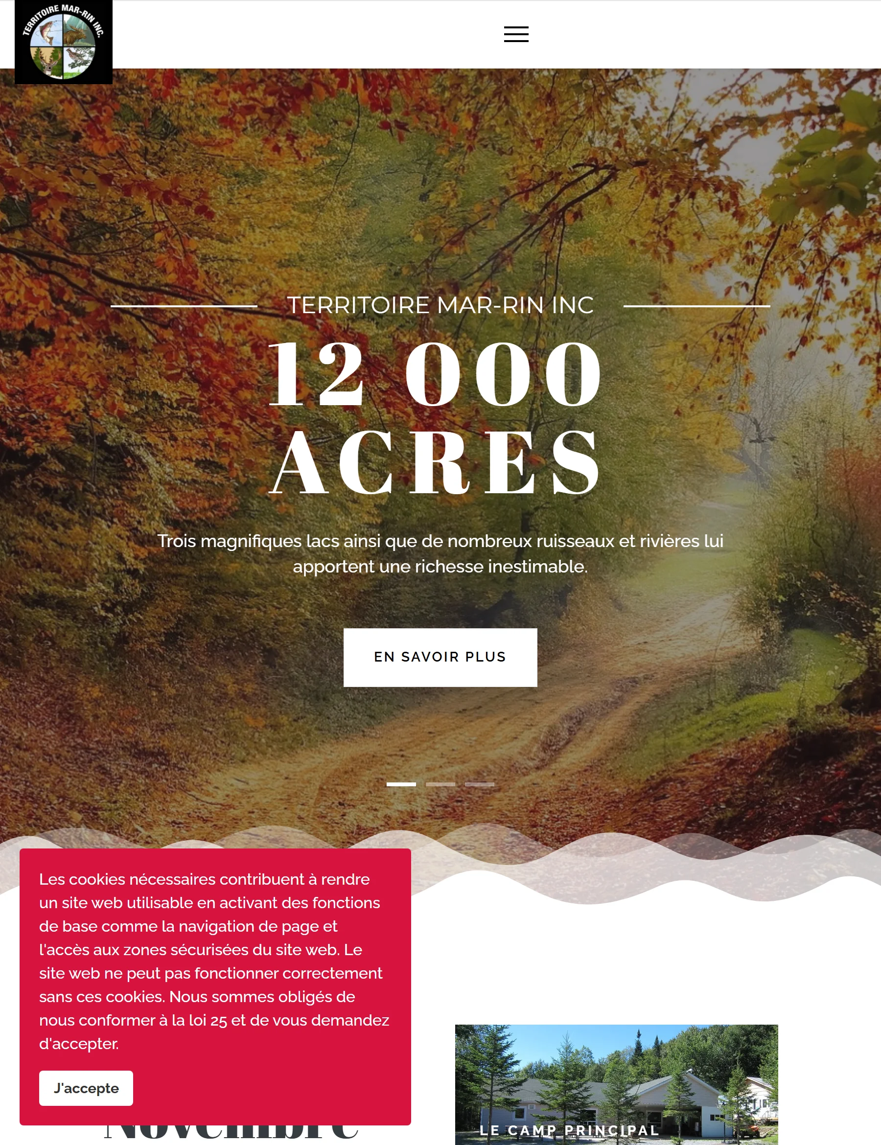 Aperçu du site Territoire Mar-Rin